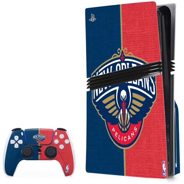 NBA New Orleans Pelicans Canvas PlayStation PS5 Skins