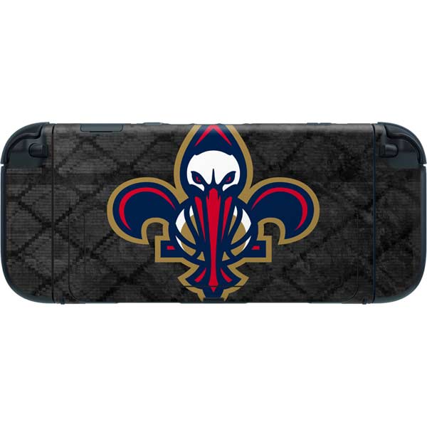 NBA New Orleans Pelicans Dark Rust Nintendo Switch 2 (2025) with Joy-Con Skin