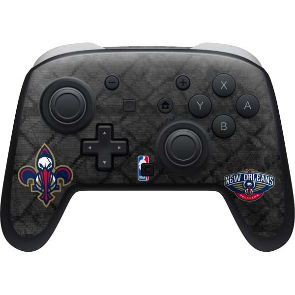 NBA New Orleans Pelicans Dark Rust Nintendo Skins