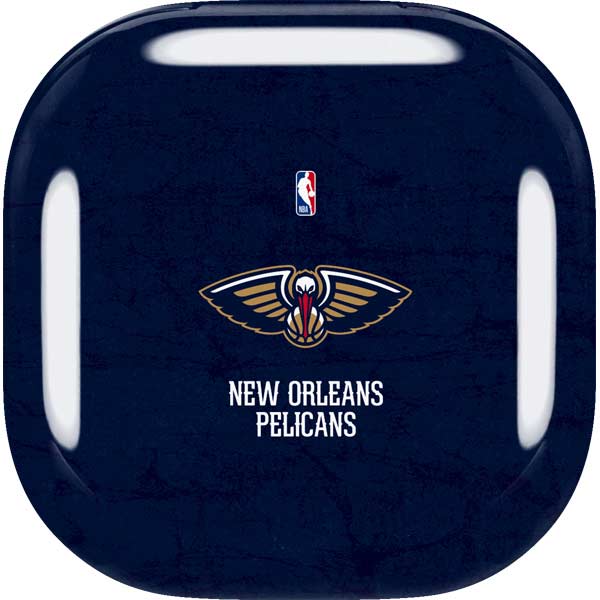 NBA New Orleans Pelicans Distressed Galaxy Buds Live Skin