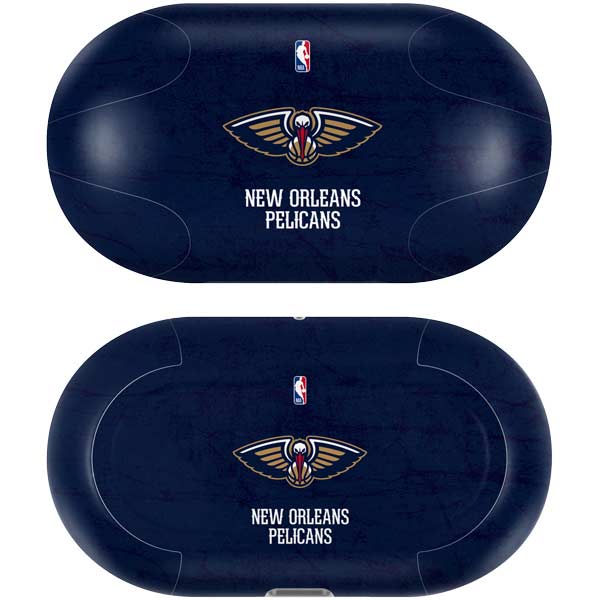 NBA New Orleans Pelicans Distressed Galaxy Buds Plus Skin