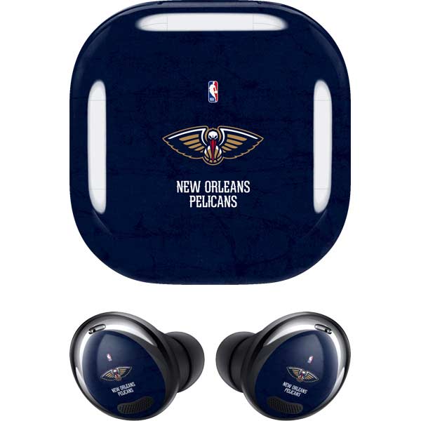 NBA New Orleans Pelicans Distressed Galaxy Buds Pro Skin