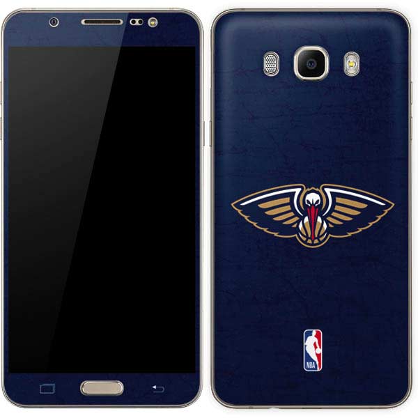 NBA New Orleans Pelicans Distressed Galaxy J7 Skin