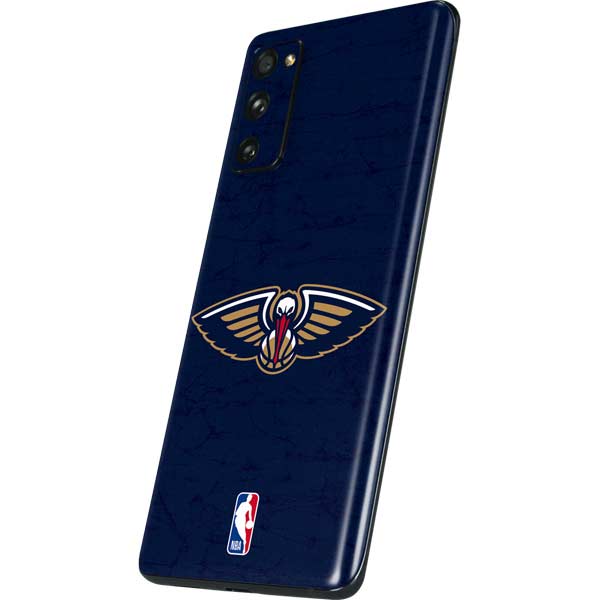 NBA New Orleans Pelicans Distressed Galaxy S20 Fan Edition Skin
