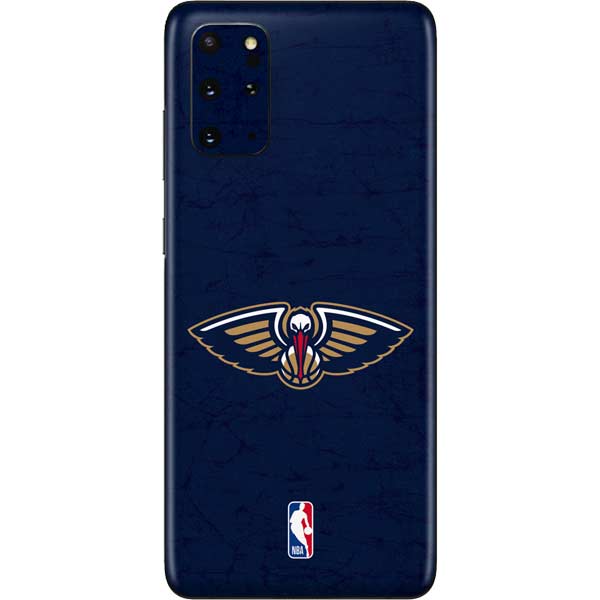 NBA New Orleans Pelicans Distressed Galaxy S20 Plus Skin