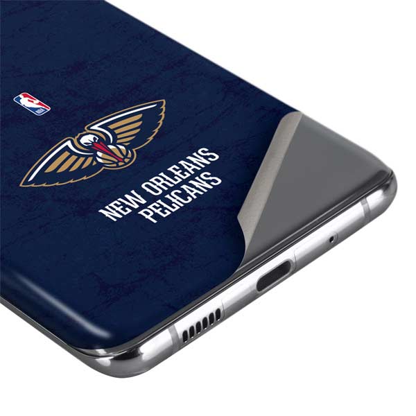 NBA New Orleans Pelicans Distressed Galaxy S20 Ultra 5G Skin