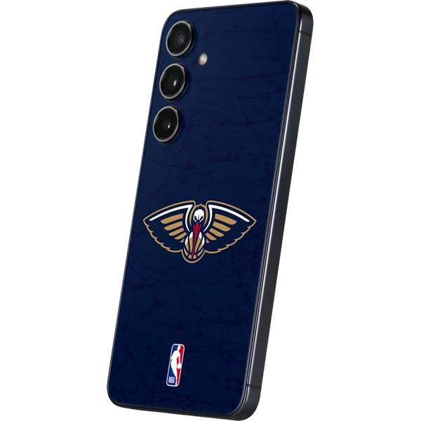 NBA New Orleans Pelicans Distressed Galaxy S24 Plus Skin