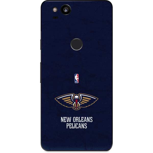 NBA New Orleans Pelicans Distressed Google Pixel 2 Skin