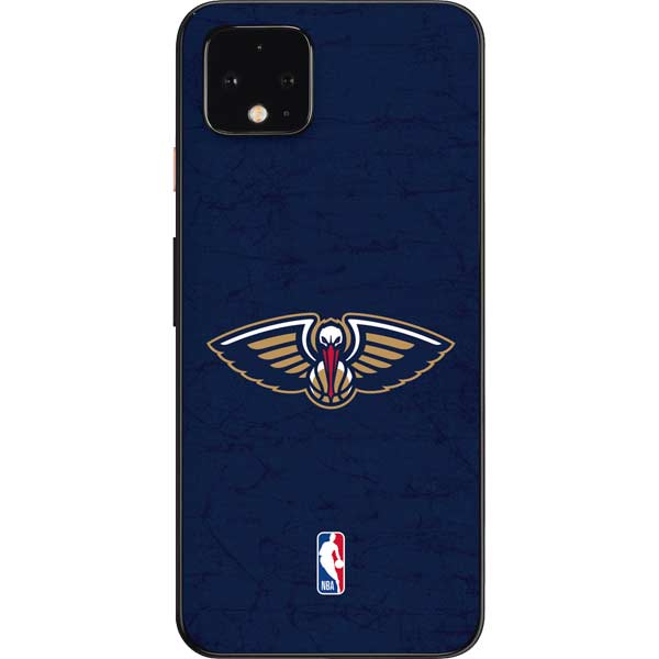 NBA New Orleans Pelicans Distressed Google Pixel 4 Skin