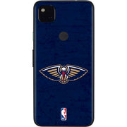 NBA New Orleans Pelicans Distressed Google Pixel 4a Skin