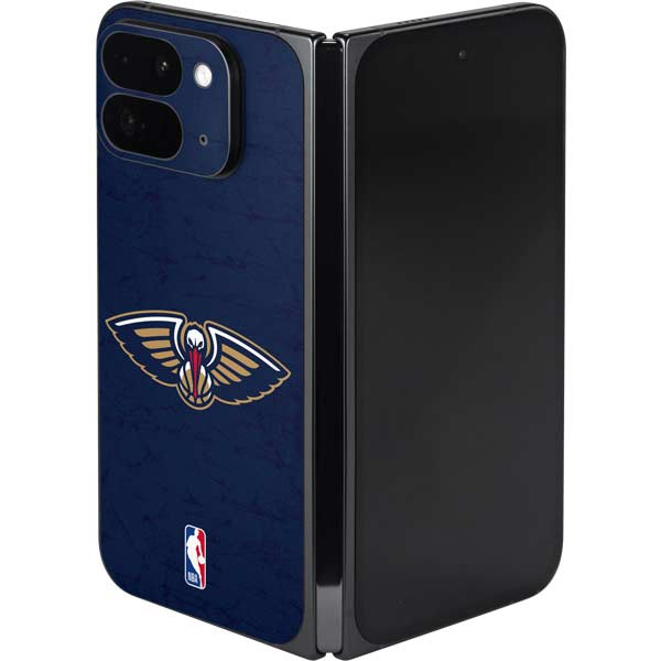 NBA New Orleans Pelicans Distressed Google Pixel 9 Pro Fold Skin