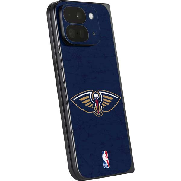 NBA New Orleans Pelicans Distressed Google Pixel 9 Pro Fold Skin