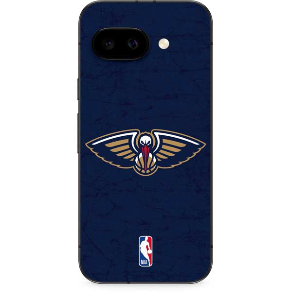 NBA New Orleans Pelicans Distressed Google Pixel 9a Skin