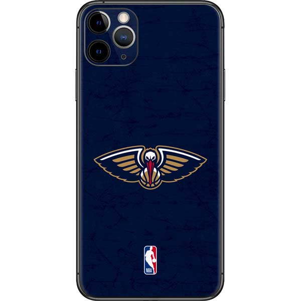 NBA New Orleans Pelicans Distressed iPhone 11 Pro Max Skin