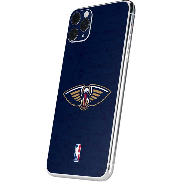 NBA New Orleans Pelicans Distressed iPhone 11 Pro Max Skin