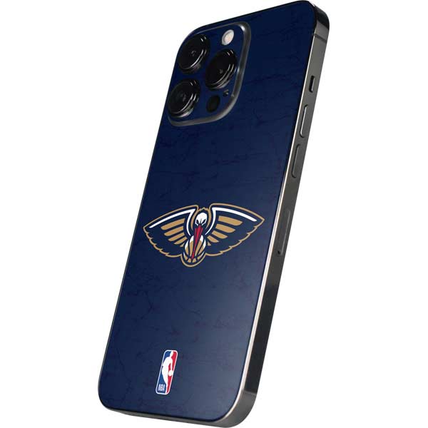 NBA New Orleans Pelicans Distressed iPhone 16 Pro Max Skin