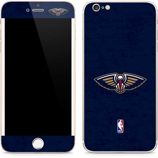 NBA New Orleans Pelicans Distressed iPhone 6/6s Plus Skin