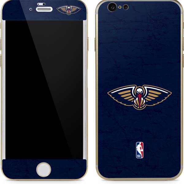 NBA New Orleans Pelicans Distressed iPhone 6/6s Skin