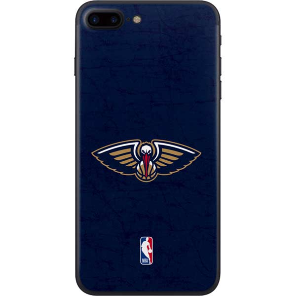 NBA New Orleans Pelicans Distressed iPhone 8 Plus Skin