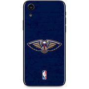 NBA New Orleans Pelicans Distressed iPhone XR Skin
