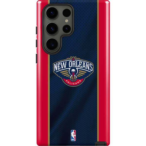 NBA New Orleans Pelicans Jersey Galaxy S23 Ultra Pro Case