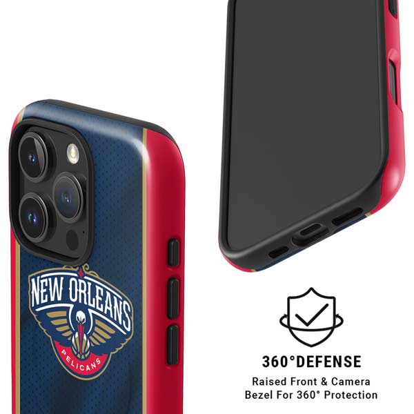 NBA New Orleans Pelicans Jersey iPhone 16 Pro Max Magsafe Impact Case