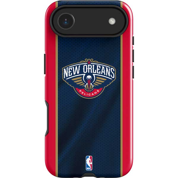 NBA New Orleans Pelicans Jersey iPhone 17 Air Impact Case