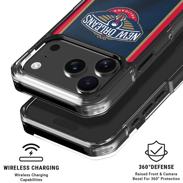 NBA New Orleans Pelicans Jersey iPhone 17 Pro MagSafe Case