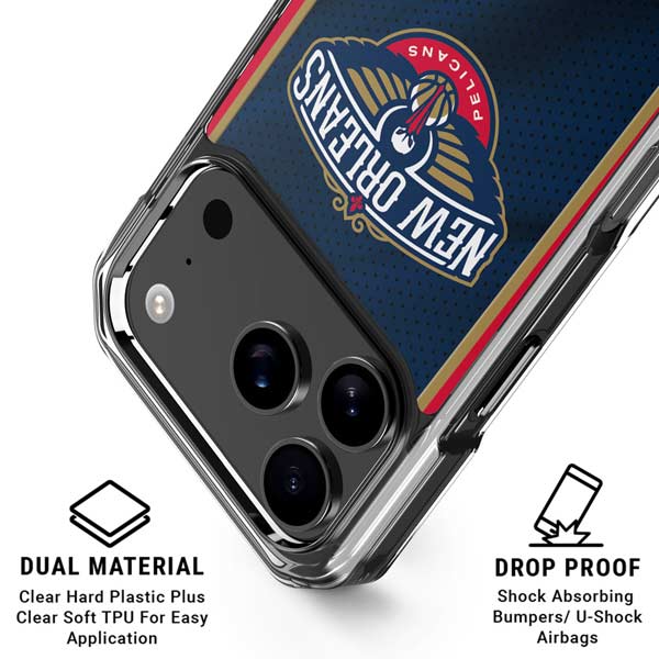 NBA New Orleans Pelicans Jersey iPhone 17 Pro MagSafe Case