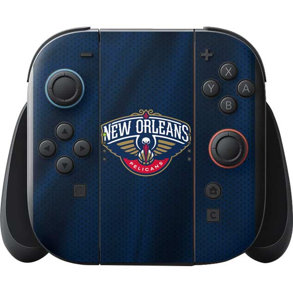 NBA New Orleans Pelicans Jersey Nintendo Switch 2 (2025) with Joy-Con Skin