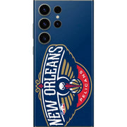NBA New Orleans Pelicans Large Logo Galaxy Skins
