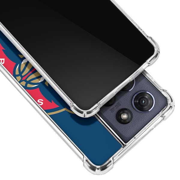 NBA New Orleans Pelicans Large Logo Moto G Stylus 5G (2025) Clear Case