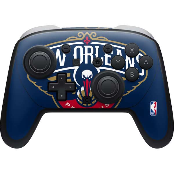 NBA New Orleans Pelicans Large Logo Nintendo Skins