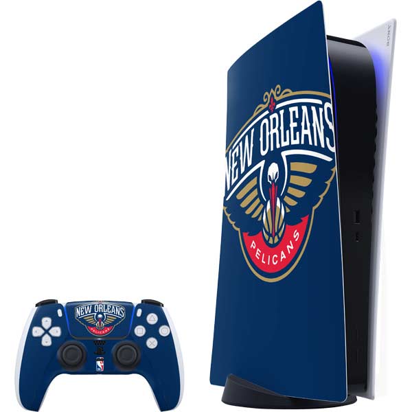 NBA New Orleans Pelicans Large Logo PlayStation PS5 Skins