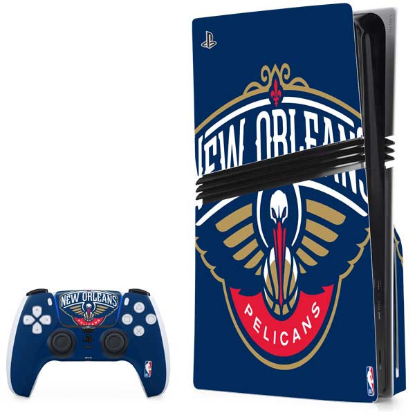 NBA New Orleans Pelicans Large Logo PlayStation PS5 Skins