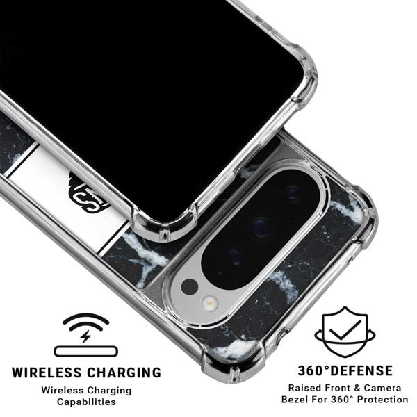 NBA New Orleans Pelicans Marble Google Pixel 10 Pro Clear Case