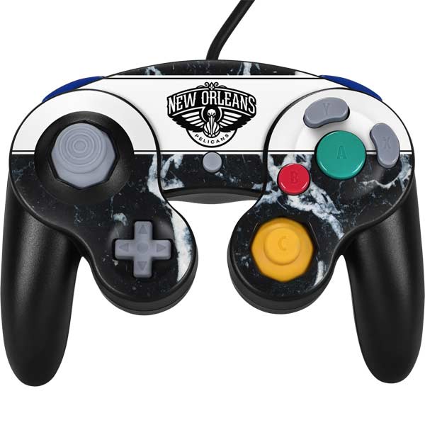NBA New Orleans Pelicans Marble Nintendo Skins