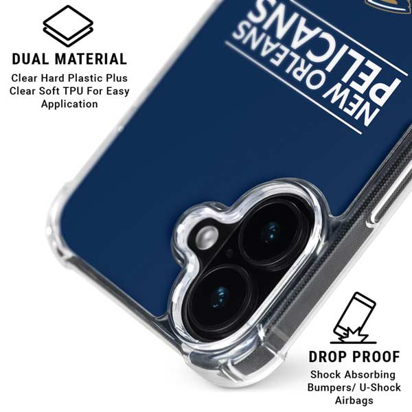 NBA New Orleans Pelicans Standard - Blue iPhone 17 MagSafe Case