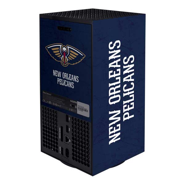 NBA New Orleans Pelicans Distressed Xbox Series X Bundle Skin