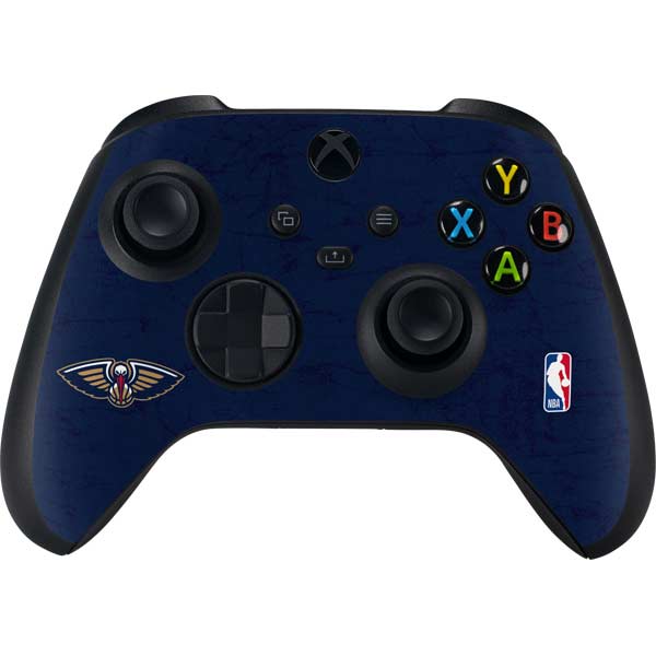 NBA New Orleans Pelicans Distressed Xbox Series X Bundle Skin