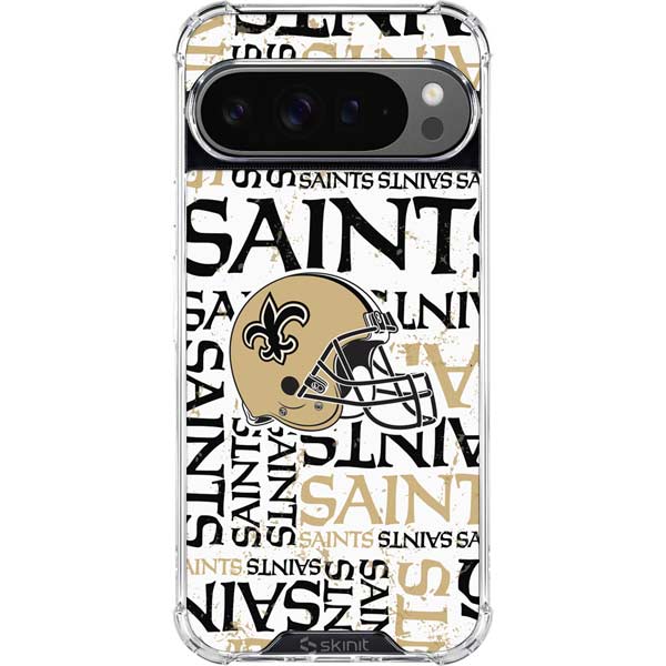 NFL New Orleans Saints - Blast Google Pixel 10 Pro Clear Case
