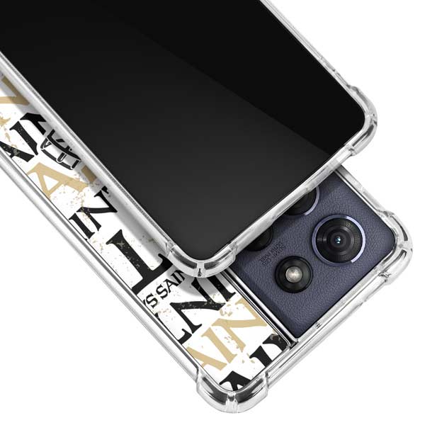 NFL New Orleans Saints - Blast Moto G 5G (2025) Clear Case