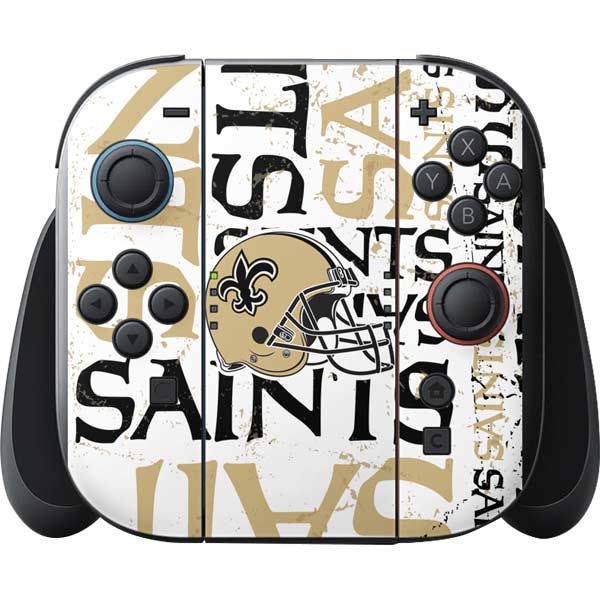 NFL New Orleans Saints - Blast Nintendo Switch 2 (2025) with Joy-Con Skin