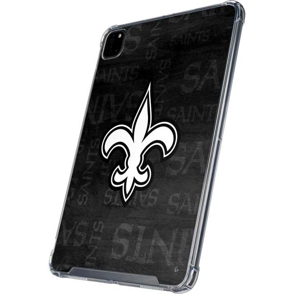 NFL New Orleans Saints Black & White iPad Cases