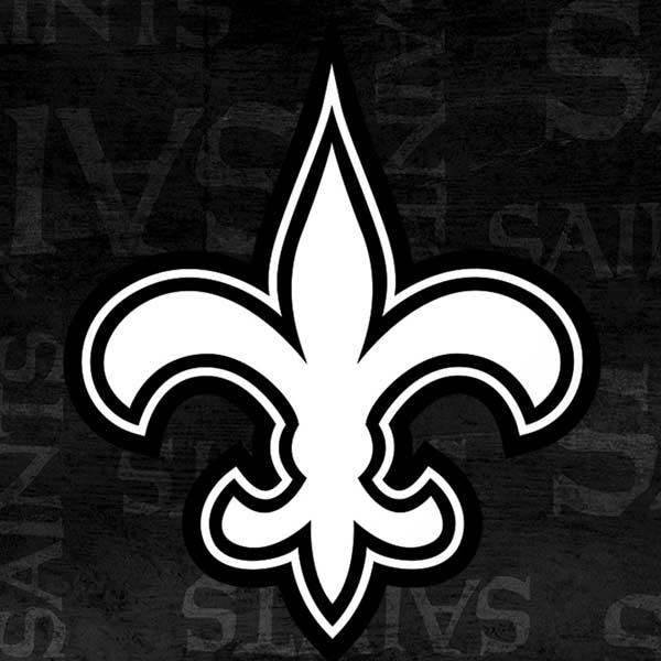 NFL New Orleans Saints Black & White iPhone XS Pro Case