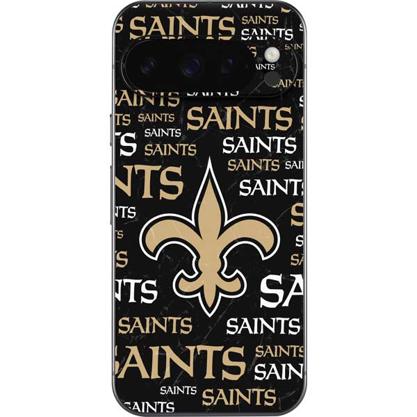 NFL New Orleans Saints Black Blast Google Pixel 10 Pro XL Skin
