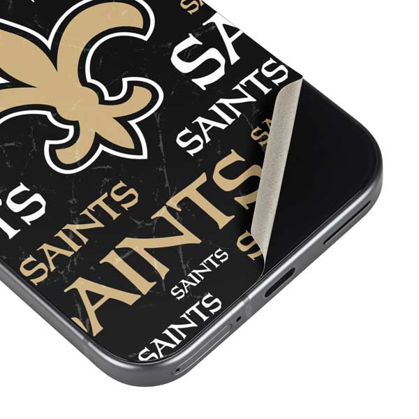 NFL New Orleans Saints Black Blast Google Pixel 10 Pro XL Skin