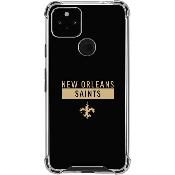 NFL New Orleans Saints Black Performance Series Pixel Cases