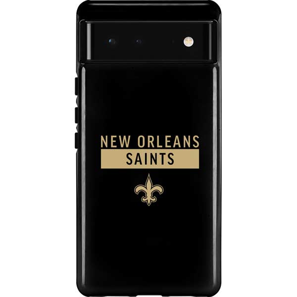 NFL New Orleans Saints Black Performance Series Pixel Cases