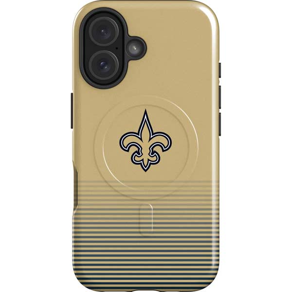 NFL New Orleans Saints Breakaway iPhone 16 Magsafe Impact Case